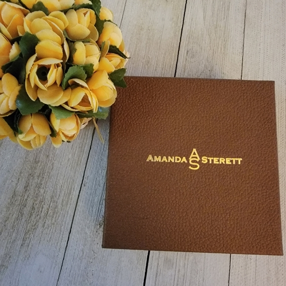 NIB Amanda Sterett Iredecent Earrings - Picture 8 of 8